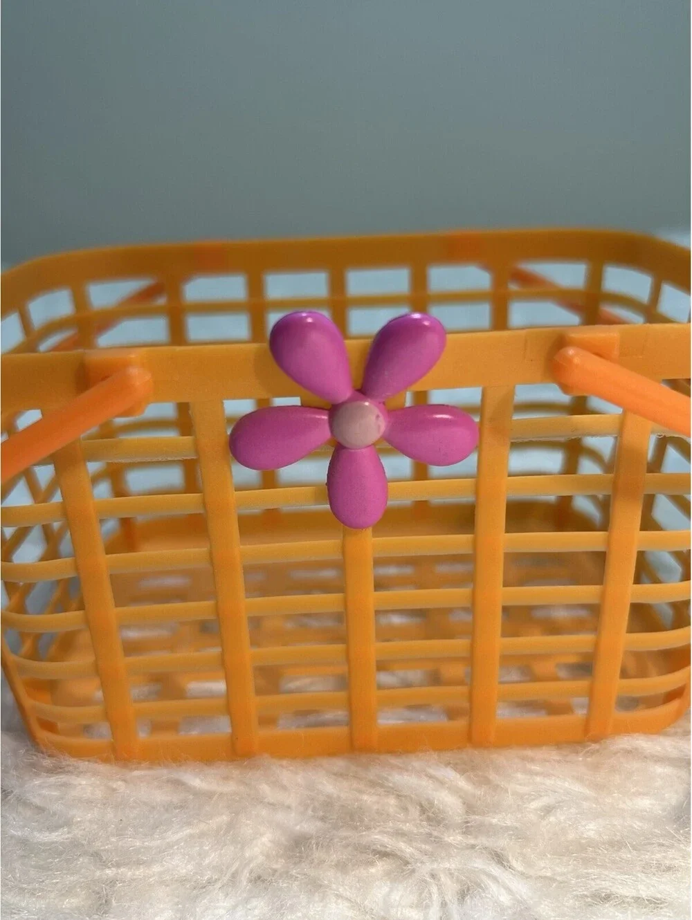 Lot of 3 Small VTG Plastic Easter Baskets w/Handles
